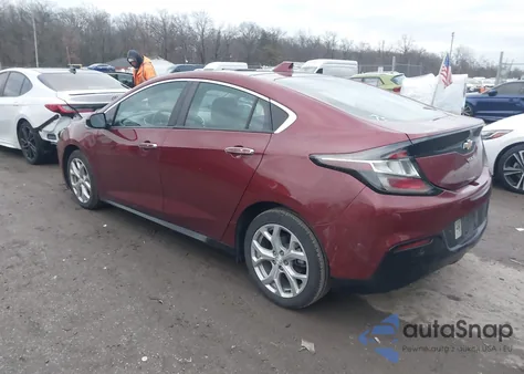 2017 Chevrolet Volt Premier из США, поврежденный, VIN 1G1RD6S51HU187740